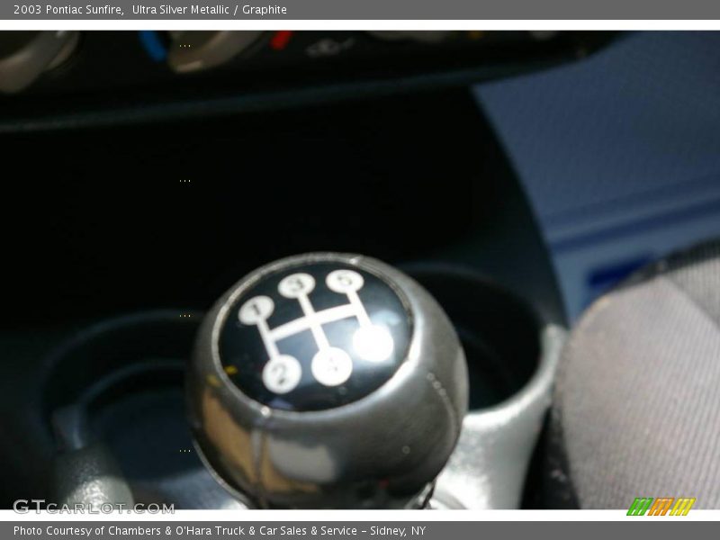 Ultra Silver Metallic / Graphite 2003 Pontiac Sunfire