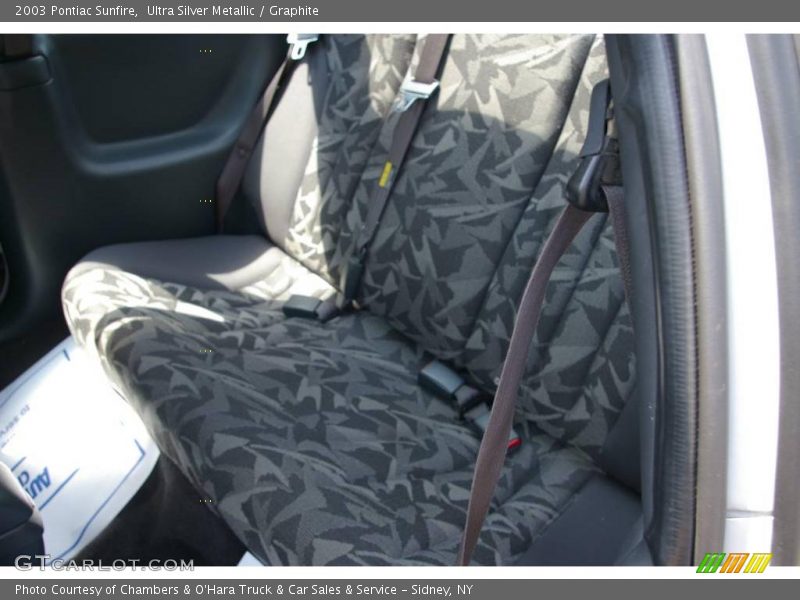 Ultra Silver Metallic / Graphite 2003 Pontiac Sunfire