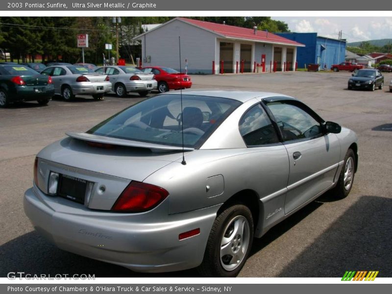 Ultra Silver Metallic / Graphite 2003 Pontiac Sunfire