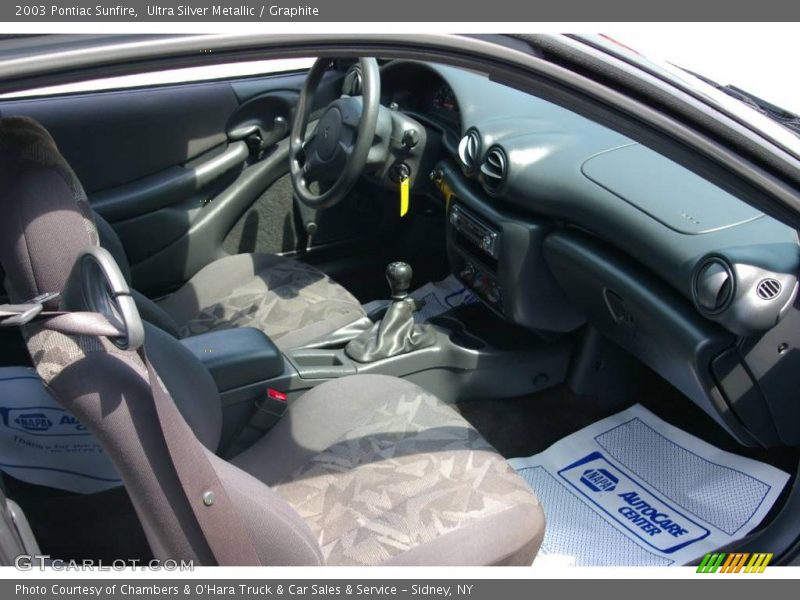 Ultra Silver Metallic / Graphite 2003 Pontiac Sunfire