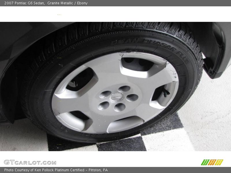 Granite Metallic / Ebony 2007 Pontiac G6 Sedan