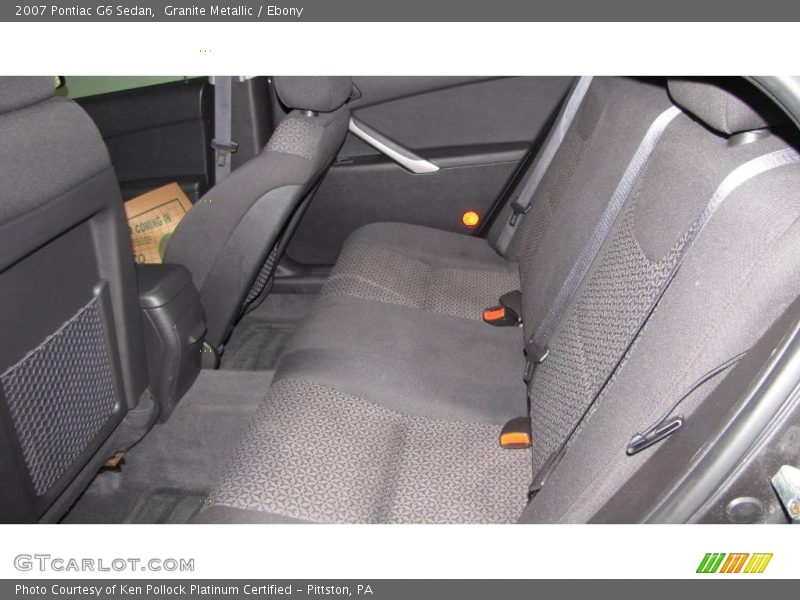 Granite Metallic / Ebony 2007 Pontiac G6 Sedan