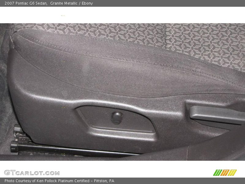 Granite Metallic / Ebony 2007 Pontiac G6 Sedan