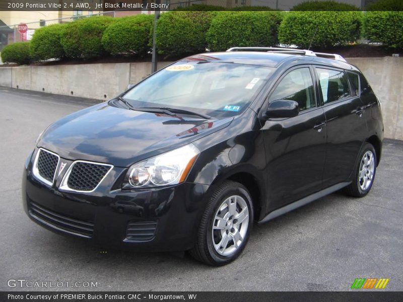Jet Black Metallic / Ebony 2009 Pontiac Vibe 2.4 AWD