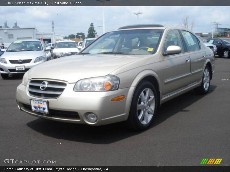 Sunlit Sand / Blond 2003 Nissan Maxima GLE