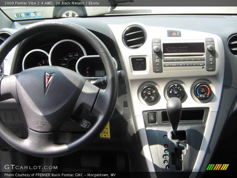 Jet Black Metallic / Ebony 2009 Pontiac Vibe 2.4 AWD
