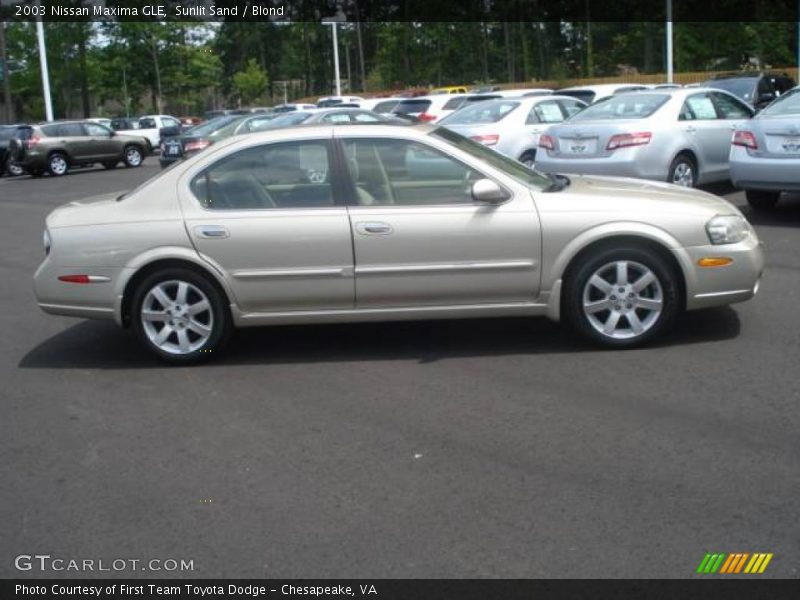 Sunlit Sand / Blond 2003 Nissan Maxima GLE