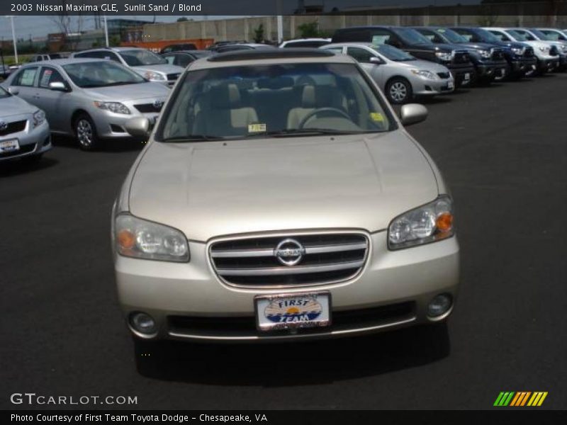 Sunlit Sand / Blond 2003 Nissan Maxima GLE