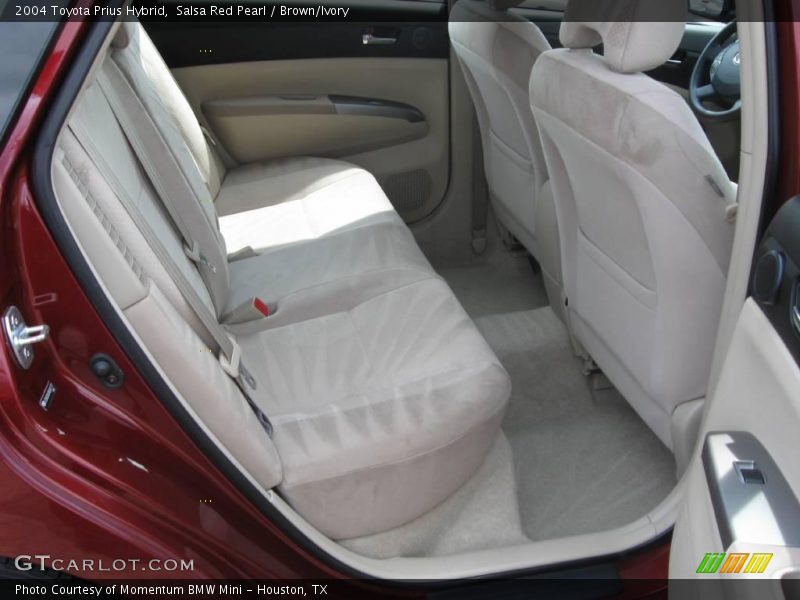 Salsa Red Pearl / Brown/Ivory 2004 Toyota Prius Hybrid