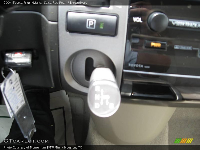 Salsa Red Pearl / Brown/Ivory 2004 Toyota Prius Hybrid