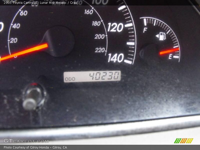 Lunar Mist Metallic / Gray 2005 Toyota Camry LE