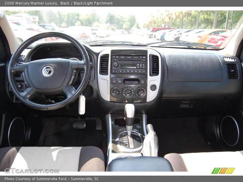Black / Black/Light Parchment 2006 Mercury Mariner Luxury