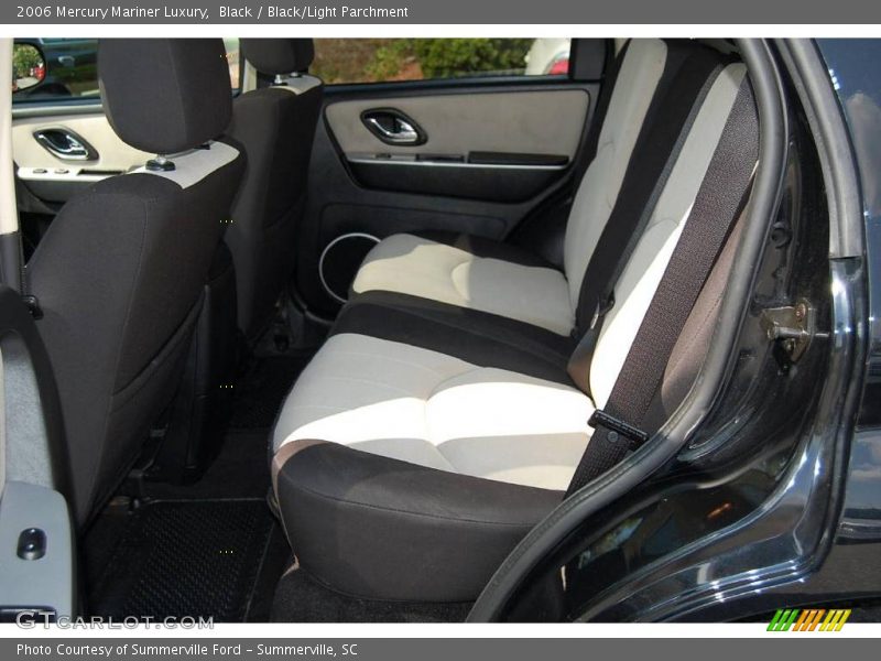 Black / Black/Light Parchment 2006 Mercury Mariner Luxury