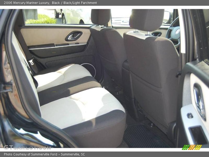 Black / Black/Light Parchment 2006 Mercury Mariner Luxury