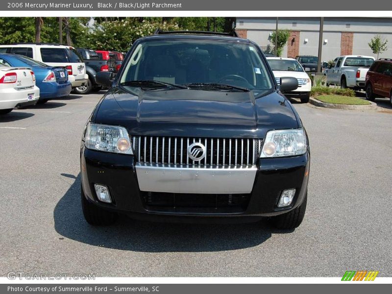 Black / Black/Light Parchment 2006 Mercury Mariner Luxury