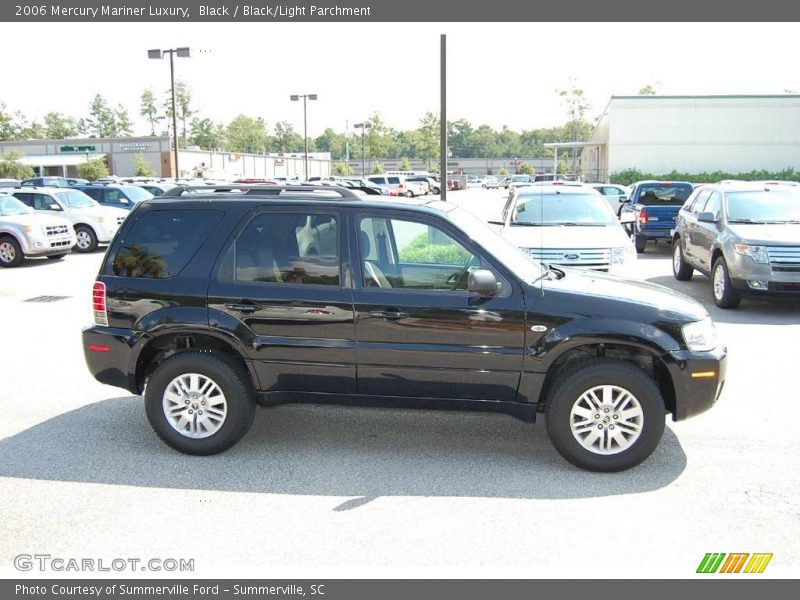 Black / Black/Light Parchment 2006 Mercury Mariner Luxury
