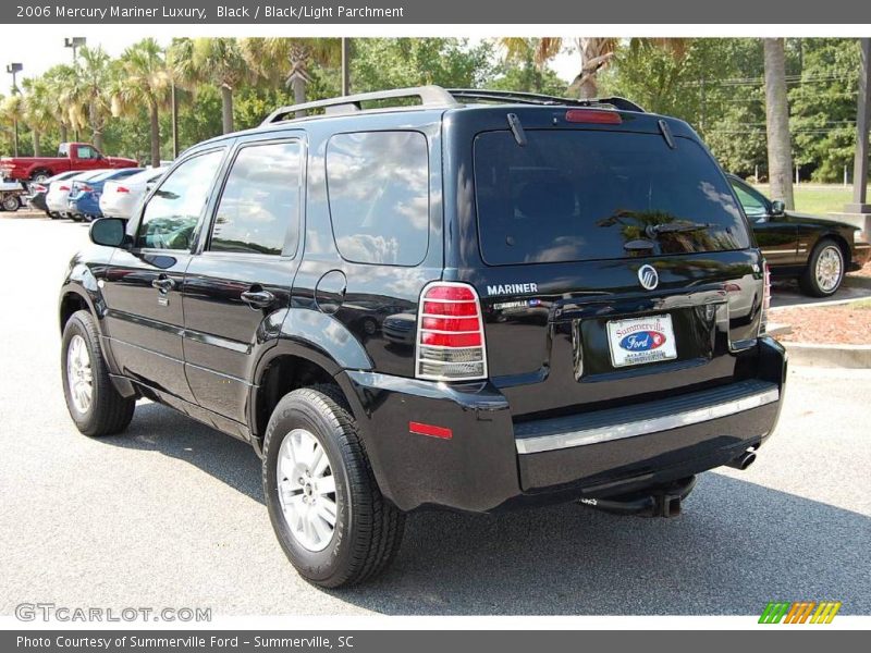 Black / Black/Light Parchment 2006 Mercury Mariner Luxury