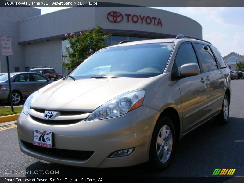 Desert Sand Mica / Taupe 2006 Toyota Sienna XLE