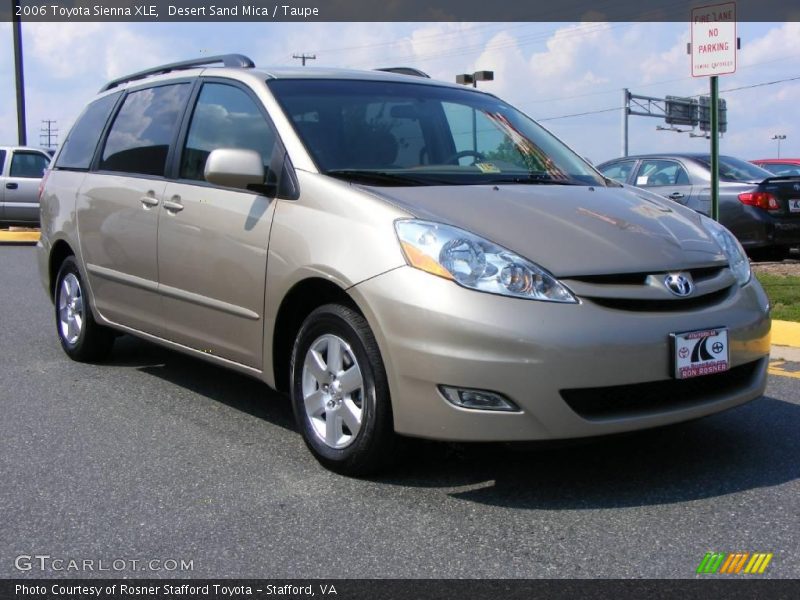 Desert Sand Mica / Taupe 2006 Toyota Sienna XLE