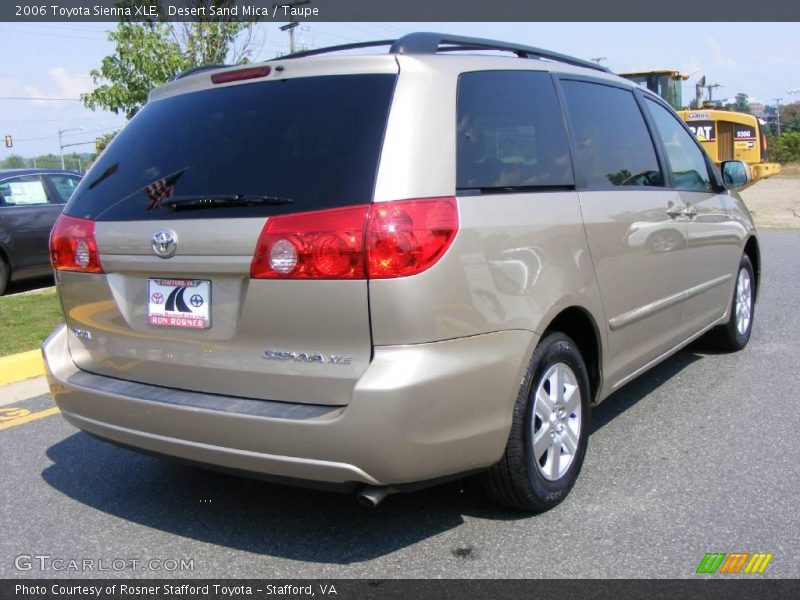 Desert Sand Mica / Taupe 2006 Toyota Sienna XLE