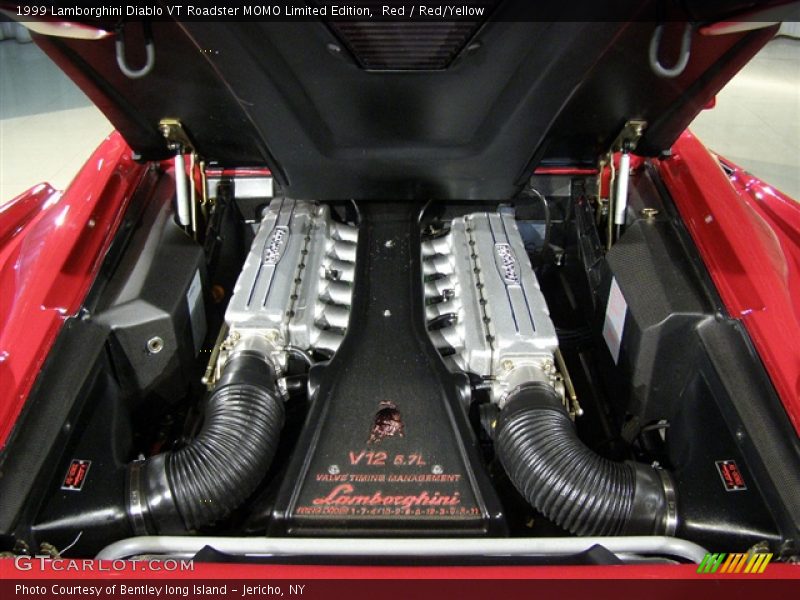  1999 Diablo VT Roadster MOMO Limited Edition Engine - 5.7 Liter DOHC 48-Valve V12