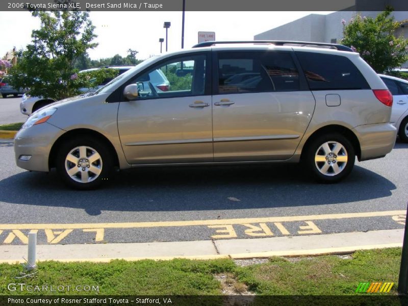 Desert Sand Mica / Taupe 2006 Toyota Sienna XLE