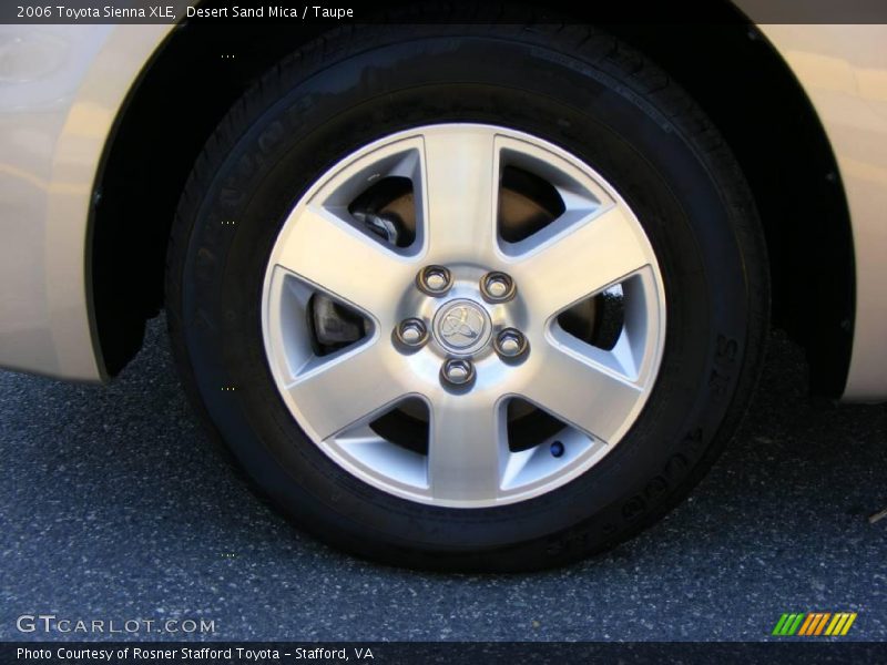 Desert Sand Mica / Taupe 2006 Toyota Sienna XLE
