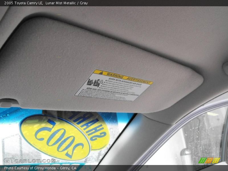 Lunar Mist Metallic / Gray 2005 Toyota Camry LE
