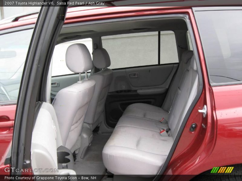 Salsa Red Pearl / Ash Gray 2007 Toyota Highlander V6