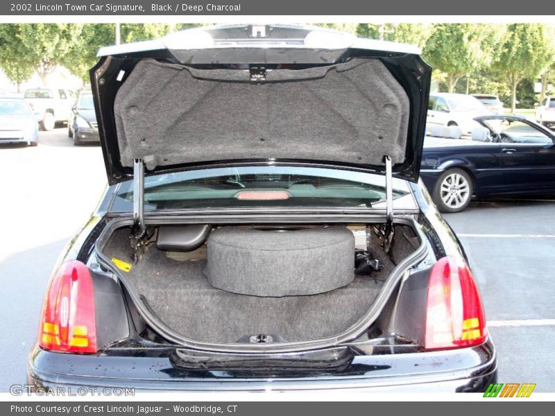 Black / Deep Charcoal 2002 Lincoln Town Car Signature