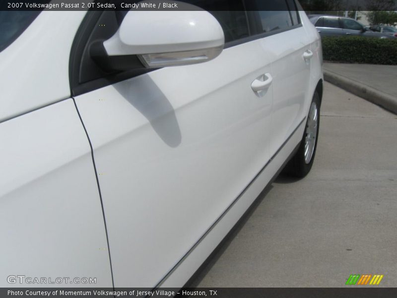 Candy White / Black 2007 Volkswagen Passat 2.0T Sedan