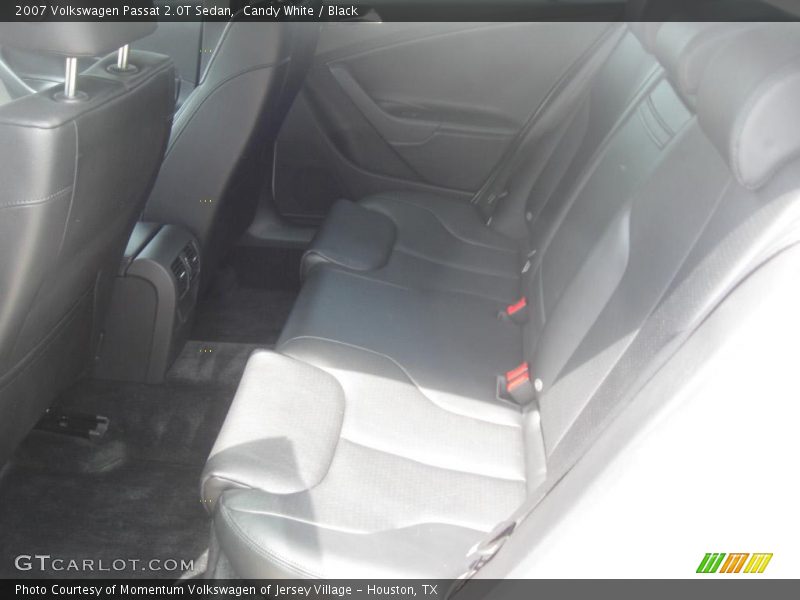 Candy White / Black 2007 Volkswagen Passat 2.0T Sedan