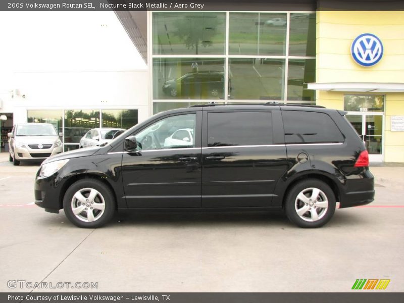 Nocturne Black Metallic / Aero Grey 2009 Volkswagen Routan SEL