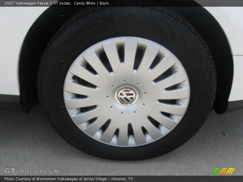 Candy White / Black 2007 Volkswagen Passat 2.0T Sedan