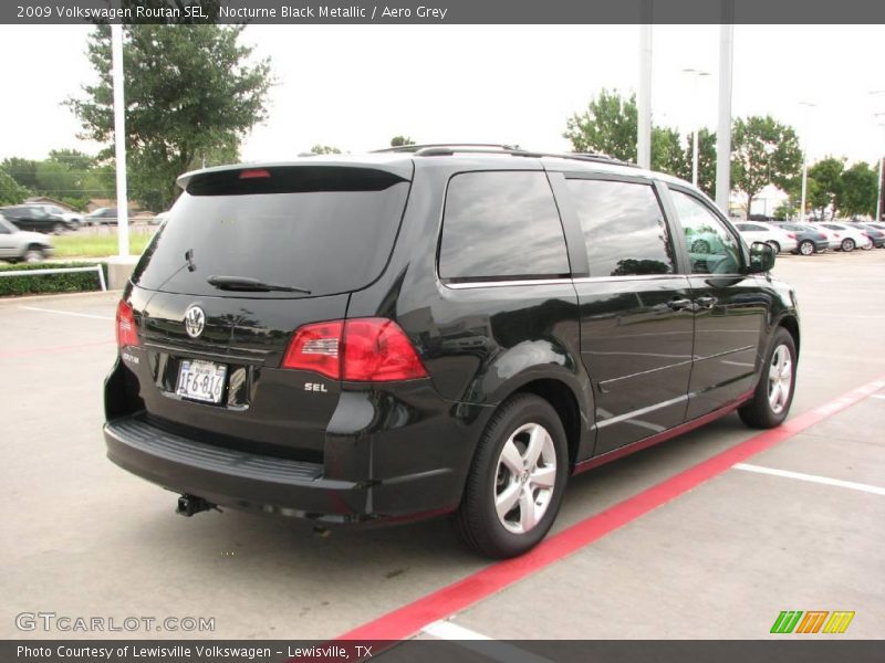 Nocturne Black Metallic / Aero Grey 2009 Volkswagen Routan SEL