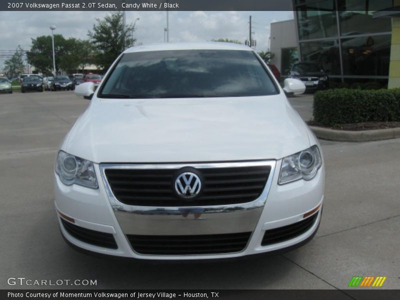 Candy White / Black 2007 Volkswagen Passat 2.0T Sedan