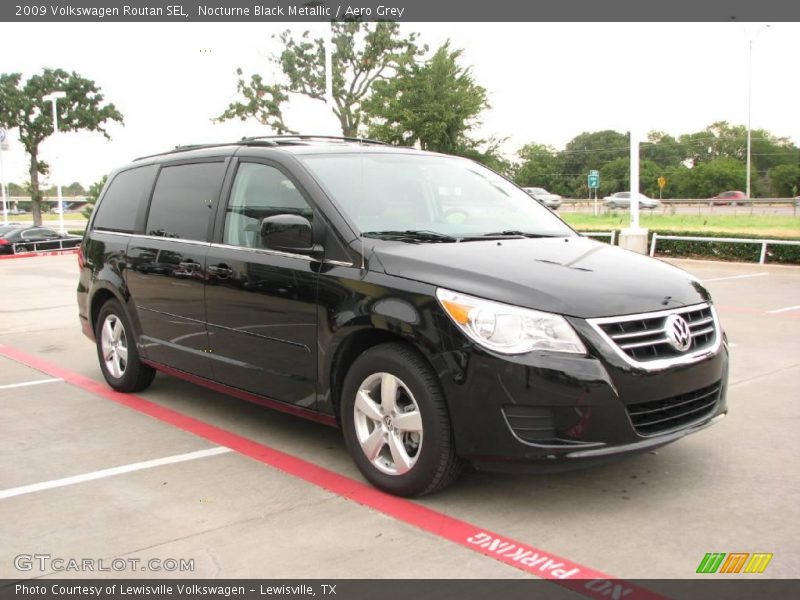 Nocturne Black Metallic / Aero Grey 2009 Volkswagen Routan SEL