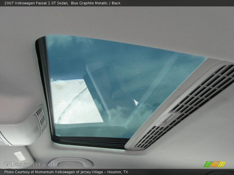 Blue Graphite Metallic / Black 2007 Volkswagen Passat 2.0T Sedan