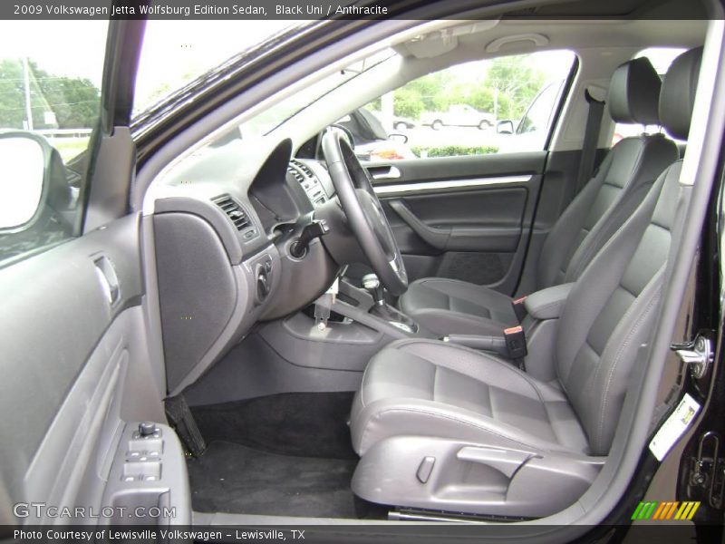 Black Uni / Anthracite 2009 Volkswagen Jetta Wolfsburg Edition Sedan