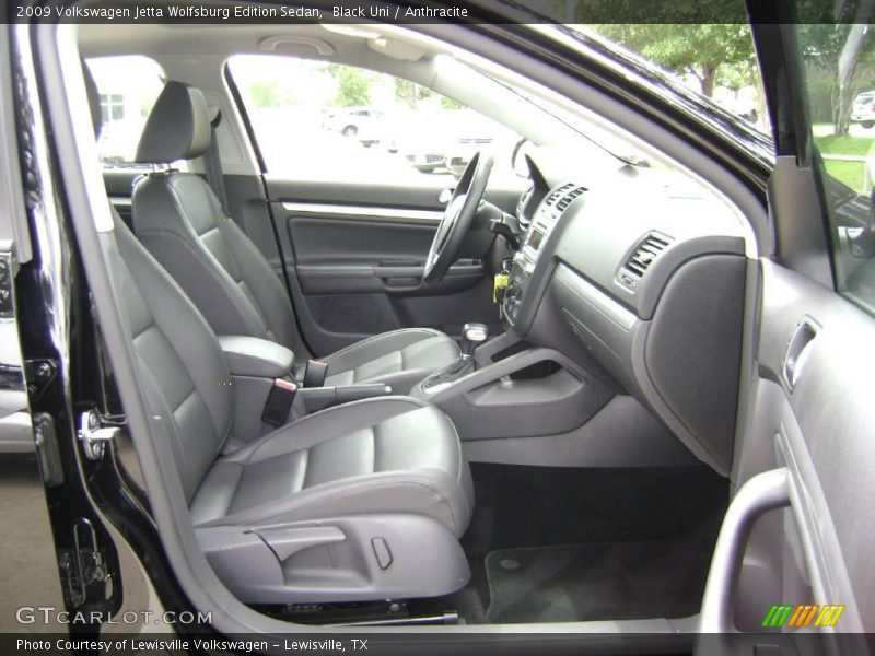 Black Uni / Anthracite 2009 Volkswagen Jetta Wolfsburg Edition Sedan