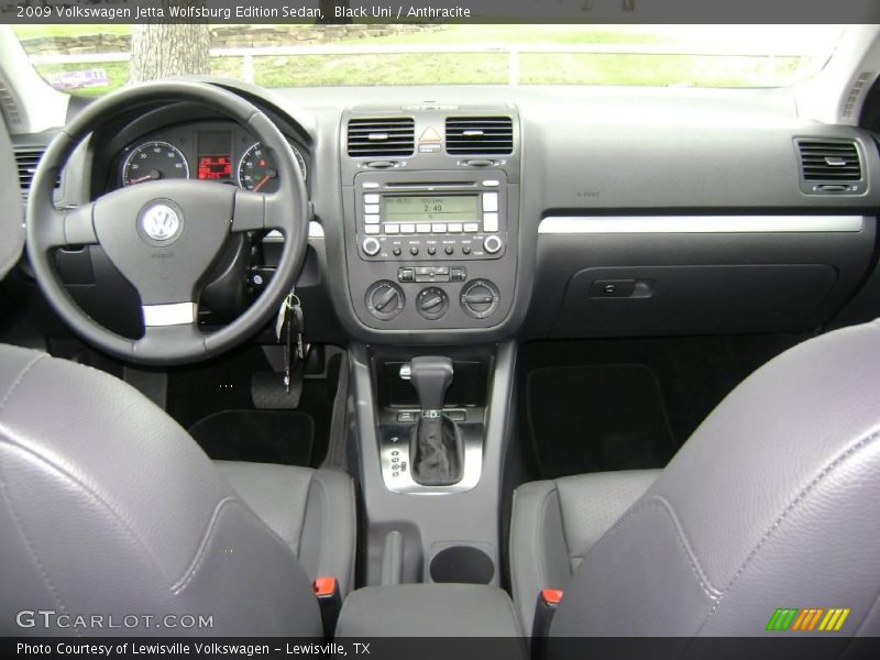 Black Uni / Anthracite 2009 Volkswagen Jetta Wolfsburg Edition Sedan