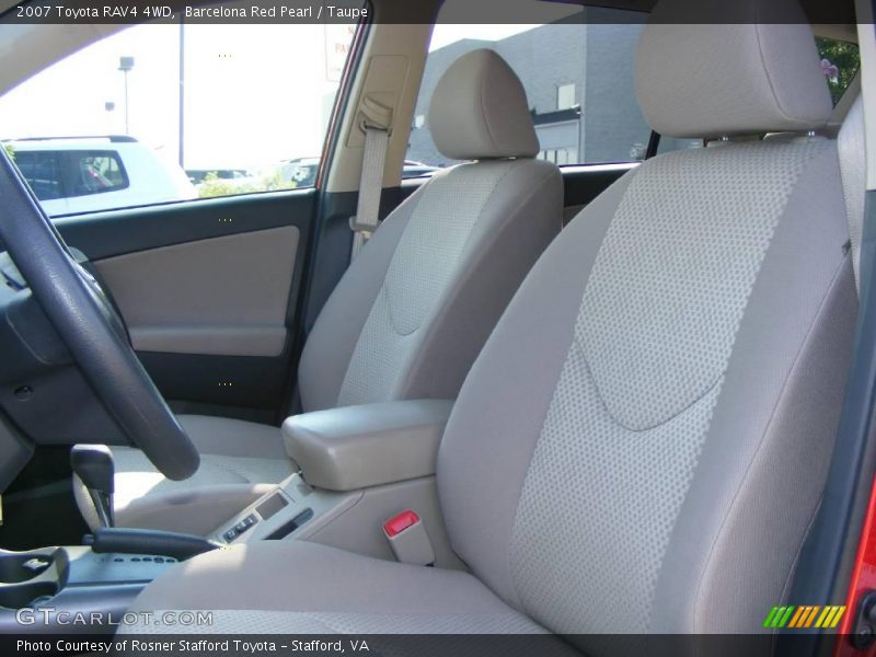 Barcelona Red Pearl / Taupe 2007 Toyota RAV4 4WD
