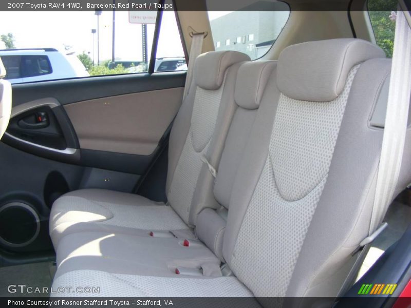 Barcelona Red Pearl / Taupe 2007 Toyota RAV4 4WD