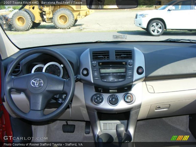 Barcelona Red Pearl / Taupe 2007 Toyota RAV4 4WD