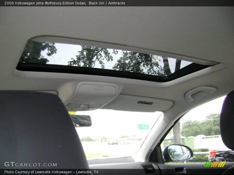Black Uni / Anthracite 2009 Volkswagen Jetta Wolfsburg Edition Sedan