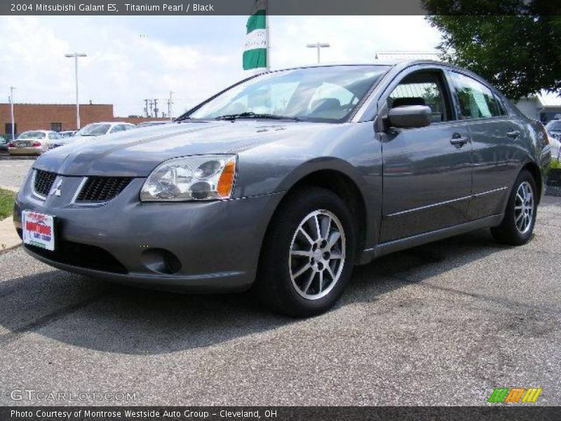 Titanium Pearl / Black 2004 Mitsubishi Galant ES