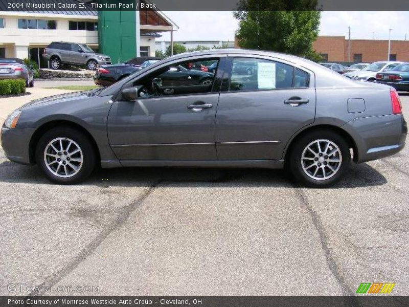 Titanium Pearl / Black 2004 Mitsubishi Galant ES