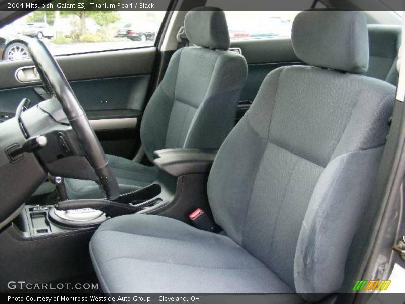 Titanium Pearl / Black 2004 Mitsubishi Galant ES