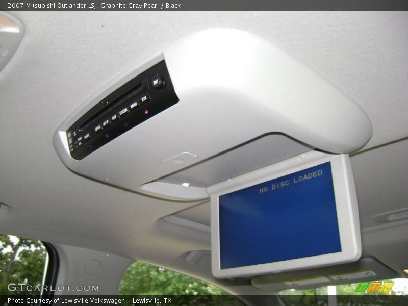 Graphite Gray Pearl / Black 2007 Mitsubishi Outlander LS