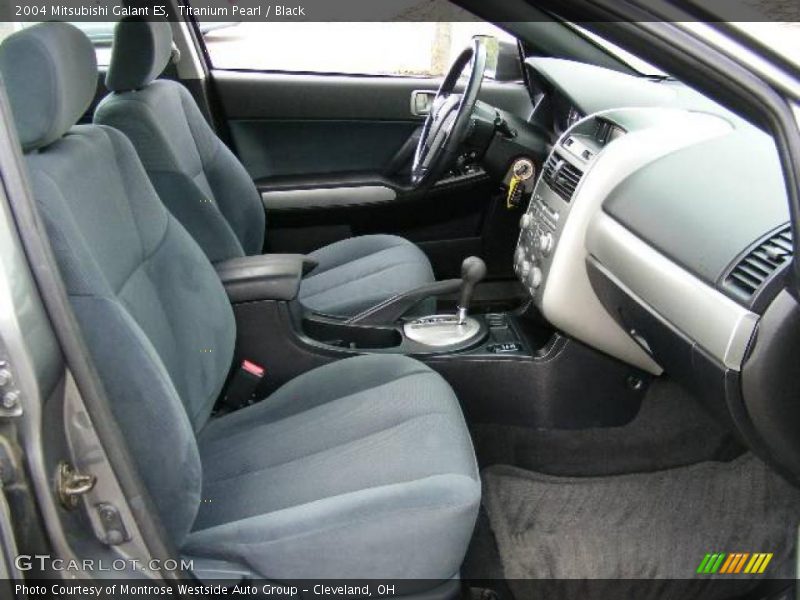 Titanium Pearl / Black 2004 Mitsubishi Galant ES